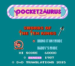 Pocket Zaurus - Swords of the Ten Kings (English Translation)